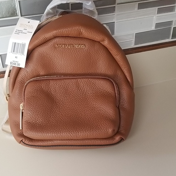 Michael Kors Erin SM Conv backpack leather